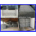 PVC coated Galvanized mesh gabion price/ 3*1*1m double twist Gabion box